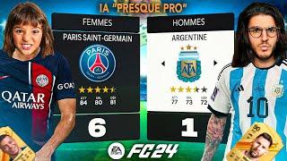 MON PETIT FRÈRE FAIT SON PREMIER MATCH SUR FC 24 EN MODE PRESQUE PRO ! DÉFAITE = URBEX... (Fifa24)