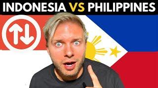 Indonesia VS Filipina (10 Perbedaan Terbesar?)