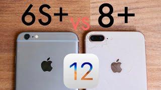 iPHONE 6S PLUS Vs iPHONE 8 PLUS On iOS 12! (Speed Comparison) (Review)