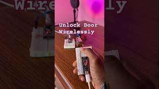 Unlock Your Door Wirelessly: RF-Nano & Solenoid Lock DIY!