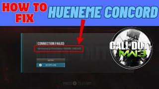 How To Fix HUENEME-CONCORD Error In Modern Warfare 3 (MW3) In PC/PS5/Xbox | Ultimate Fixes (2024)