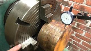 Machining a wheel hub on my TOS SN63B lathe Part 1