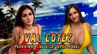 NEW Val Cortez Peru Plus Size Model Swimsuit Photoshoot