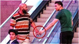 Touching Hands On Escalator Prank | Part 5: Girl vs Guy