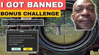 I Got *BANNED* In Solo BONUS CHALLENGE MATCH // 30UC Match // #MekZone Gaming #pubgmobile