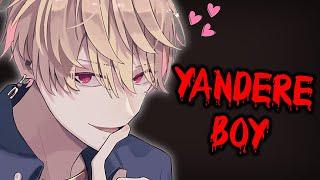 ASMR Yandere Boy goes crazy for you! Roleplay