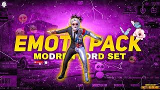 MODREN LORD SET | MYTHIC EMOTE PACK | 4K QUALITY | UNEDIT EMOTE | PUBG MOBILE |ARBAZ AK 2023 #pubg