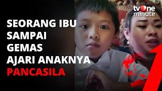 Ngakak! Aksi Seorang Ibu Ajari Anaknya Pancasila Ini Bikin Gemas! tvOne