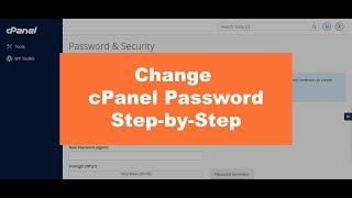How to Change cPanel Password - Step-by-Step Tutorial (2 Different Ways)