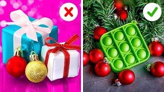 IDEAS PARA REGALOS DE AÑO NUEVO | Adornos para el hogar y trucos fáciles para envolver regalos