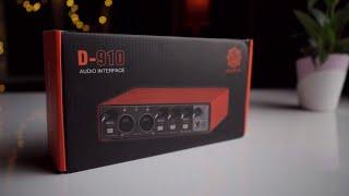 Digimore D-910 2 Channel Audio Interface Unboxing And Setup Guide