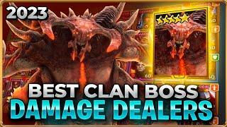 HUGE DAMAGE! Top 5 Clan Boss Damage Dealers In Each Rarity! Raid Shadow Legends
