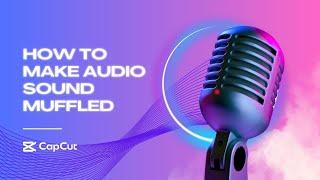 NEW Muffled Sound Tutorial Updated! How To Make Your Audio Sound Muffled On CapCut PC?