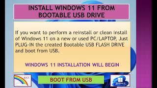 How to Create Windows 11 Bootable USB Drive | How to Install Windows 11 from Bootable USB Drive