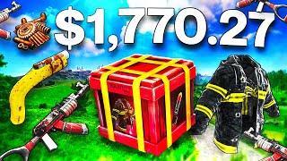 INSANE RUST CASE COMBO ON BANDIT CAMP FOR INSANE PROFIT! - Rust Gambling