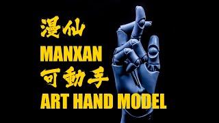 【B雷】第216集《玩具開箱》漫仙 超可動模型手 右手 灰色 MANXAN ART HAND MODEL