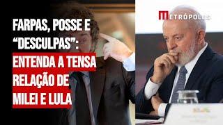 Farpas, posse e “desculpas”: entenda a tensa relação de Milei e Lula