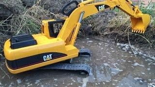 BRUDER TOYS CAT EXCAVATOR Schaufelbagger grävmaskin pelle