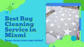 Rug Cleaning in Miami by Keep It Clean Carpets and Tile.