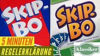 Skip Bo Regeln Anleitung - Regelvideo Regelerklärung - Kartenspiel