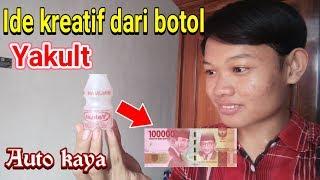 IDE KREATIF MENGEJUTKAN DARI BOTOL BEKAS YAKULT YANG TAK TERDUGA