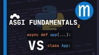Async application classes vs. functions