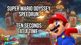 Everyday, Speedrunning Super Mario Odyssey 10 Seconds at a Time | Part 501