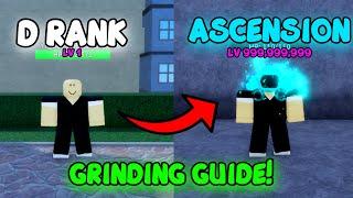 [Grinding Guide] D RANK TO ASCENSION!! | A Hero's Destiny