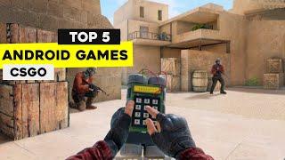 Top 5 CSGO like Games For Android 2021 - Free High Graphics FPS games - [New + Updated]