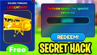 SECRET HACK TO GET FREE GOLDEN TORNADO IN SONIC SPEED SIMULATOR!?