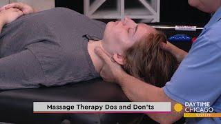 Massage Therapy Dos and Don'ts