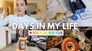 DAYS IN MY LIFE LIVING IN NEW YORK CITY: nyc is insane, moving updates, personal updates
