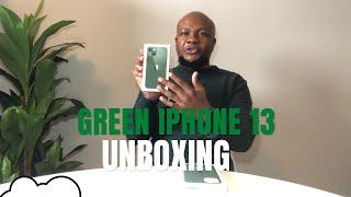 Unboxing iPhone 13 Green & Accessories l iStore l Apple Care l South African YouTuber