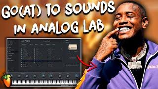 HOW TO MAKE FIRE MELODIES & BEATS USING ANALOG LAB FROM SCRATCH | FL Studio Tutorial