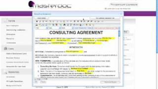 Tutorial 2 - MasterDoc HR Document Builder - Editing a Template