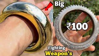 Punjabi Fighting Big Size Kada Unboxing & Testing | Self Defence Product