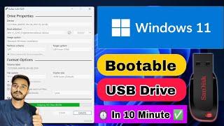 How to create a Windows 11 Bootable USB Flash Drive | Windows 11 Bootable Pendrive kaise banaye