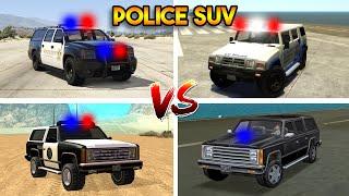 DO YOU REMEMBER POLICE SUV FROM EVERY GTA GAME ! (GTA 5, GTA 4, GTA SAN, GTA VC)