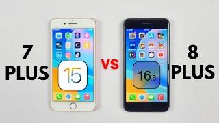 iPhone 7 Plus Vs iPhone 8 Plus - SPEED TEST 2023 (iOS 15.7.8 Vs iOS 16.6)