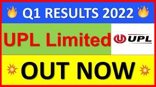 UPL q1 results 2022 | UPL Results Today | UPL latest news | UPL Share News | Investofy