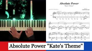 Absolute Power - Kate's Theme - Clint Eastwood (piano solo)