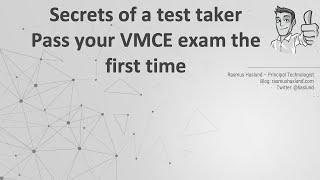 How to pass your Veeam VMCE exam & become a Veeam Certified Engineer w/study guide and practice exam