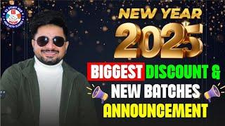 New Year - NEW BATCHES Announcement | Most Dedicated Team & Grand Discount #VG STUDY HUB