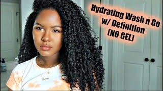 Super Hydrating Wash n Go w/ Definition (NO GEL)