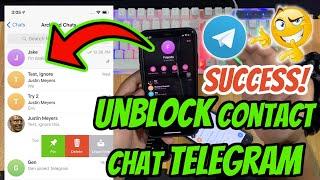 How to Unblock My Telegram If Someone Blocked Me (Work 100%)