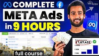 Facebook Ads/Meta Ads Full Course for Beginners (9 HOURS) | Learn FB Ads in 2024