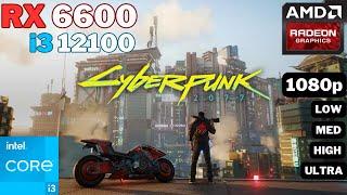 Cyberpunk 2077 | Rx 6600 | Benchmark Test