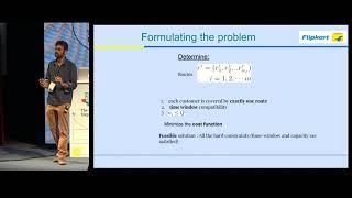 Solving the vehicle routing problem for optimizing shipment delivery - Venkateshan K