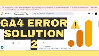 Google Analytics 4 setup Error solution| GA4 problem fixing| GA4 Error fixing | Fix GA4 | Sultanul M