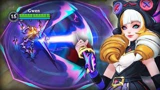 Soul Fighter Gwen Gameplay (Quadra Kill) - Build & Runes - Wild Rift